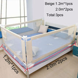 folding safety baby security gate child bed rails crib  fence for babies barrier children's playpen kids corral playground  baby
