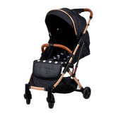 Babyfond 5.8 kg Light Stroller Gold Frame Car Portable Carriage Umbrella Baby Stroller Newborn Travelling Pram on Plane Gifts