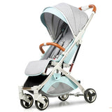 Babyfond 5.8 kg Light Stroller Gold Frame Car Portable Carriage Umbrella Baby Stroller Newborn Travelling Pram on Plane Gifts