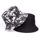 VORON Solid Color iron pin rings personality Bucket Hat cap for unisex women men cotton fishermen caps factory sells directly