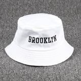VORON Solid Color iron pin rings personality Bucket Hat cap for unisex women men cotton fishermen caps factory sells directly