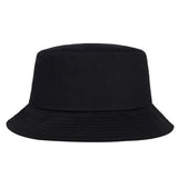 VORON Solid Color iron pin rings personality Bucket Hat cap for unisex women men cotton fishermen caps factory sells directly
