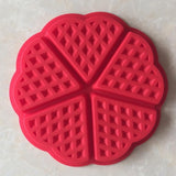 Silicone Cake Waffle Mold Maker Pan Microwave Baking Cookie Muffin Mould Cooking Tools Kitchen Accessories Supplies