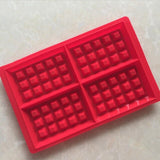 Silicone Cake Waffle Mold Maker Pan Microwave Baking Cookie Muffin Mould Cooking Tools Kitchen Accessories Supplies