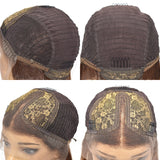 Yaki Human Hair Wig Short Bob Yaki Straight Lace Front Human Hair Wigs With Baby Hair 13x6 Deep Part Lace Front Wigs Remy