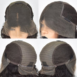 Yaki Human Hair Wig Short Bob Yaki Straight Lace Front Human Hair Wigs With Baby Hair 13x6 Deep Part Lace Front Wigs Remy