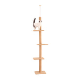 Cat Tree House Condo Playground Stratcher Furniture for Cats Kittens Multi-Level Tower for Cats Play Cozy Nest Home Pet Cat Toys