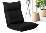 Floor Chair Folding Adjustable Gaming Couch W/ Backrest Lazy Lounge Sofa Bed Home Furniture Floor Leisure Chair For Living Room - shopwishi 