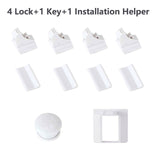 Magnetic Locks Protection From Children Baby Safety Lock Infant Security Locks Drawer Latch Cabinet Door Stopper Lock Limiter
