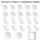 Magnetic Locks Protection From Children Baby Safety Lock Infant Security Locks Drawer Latch Cabinet Door Stopper Lock Limiter