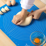 Silicone Non-stick Silicone Thickening Mat Rolling Dough Liner Pad Pastry Cake Bakeware Paste Flour Table Sheet Kitchen Tools