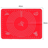 Silicone Non-stick Silicone Thickening Mat Rolling Dough Liner Pad Pastry Cake Bakeware Paste Flour Table Sheet Kitchen Tools