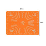 Silicone Non-stick Silicone Thickening Mat Rolling Dough Liner Pad Pastry Cake Bakeware Paste Flour Table Sheet Kitchen Tools