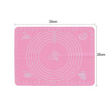 Silicone Non-stick Silicone Thickening Mat Rolling Dough Liner Pad Pastry Cake Bakeware Paste Flour Table Sheet Kitchen Tools