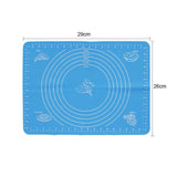 Silicone Non-stick Silicone Thickening Mat Rolling Dough Liner Pad Pastry Cake Bakeware Paste Flour Table Sheet Kitchen Tools