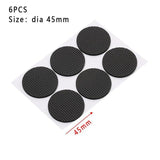 1/2/6/15/24PCS Soft Thickening Bumper Chair Fittings Self-adhesive Floor Protector Anti-slip Mat Anti Rub Furniture Leg Pads - shopwishi 