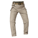 NEW Men's Tactical Multiple Pocket Elastic Slim Fit Cargo Pants 5XL