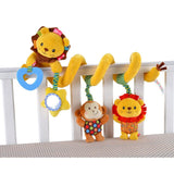 Soft Baby Toys 0-12 Months music Crib Stroller Hanging Spiral kids sensory Educational Toy For newborn babies rattles Bed Bell
