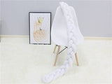 High Quality Long Knotted Braid Pillow Sofa Cushion Baby Bed Bumper In The Crib 1 2 3 4 Meter