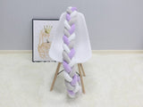 High Quality Long Knotted Braid Pillow Sofa Cushion Baby Bed Bumper In The Crib 1 2 3 4 Meter