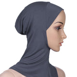 Muslim Underscarf  Women Veil Hijab Head Scarves Muslim Women Scarf Turbans Head For Women Women's Hijabs Hijab Caps Hat Islamic