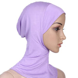 Muslim Underscarf  Women Veil Hijab Head Scarves Muslim Women Scarf Turbans Head For Women Women's Hijabs Hijab Caps Hat Islamic
