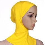 Muslim Underscarf  Women Veil Hijab Head Scarves Muslim Women Scarf Turbans Head For Women Women's Hijabs Hijab Caps Hat Islamic