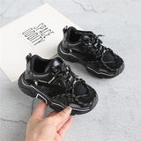 Children's Shoes 2020 New Toddler Boys Girls Sport Shoes Reflective Shoelace Breathable Outdoor Tennis Fashion Kids Sneakers - shopwishi 