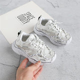 Children's Shoes 2020 New Toddler Boys Girls Sport Shoes Reflective Shoelace Breathable Outdoor Tennis Fashion Kids Sneakers - shopwishi 