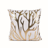 White Brozing Gold Cushion Love Lips Geometric Cushions Christmas Decorations For Home Decorative Pillow Sofa Throw Pillow