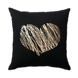 White Brozing Gold Cushion Love Lips Geometric Cushions Christmas Decorations For Home Decorative Pillow Sofa Throw Pillow