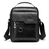 New Men Crossbody Bag Shoulder Bags Multi-function Men Handbags Large Capacity Split Leather Bag For Man Messenger Bags Tote Bag
