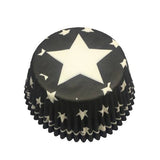 100pcs Brown Leopard Camouflage Cupcake Liner Baking Mold