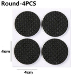 1/2/6/15/24PCS Soft Thickening Bumper Chair Fittings Self-adhesive Floor Protector Anti-slip Mat Anti Rub Furniture Leg Pads - shopwishi 
