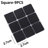 1/2/6/15/24PCS Soft Thickening Bumper Chair Fittings Self-adhesive Floor Protector Anti-slip Mat Anti Rub Furniture Leg Pads - shopwishi 