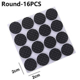 1/2/6/15/24PCS Soft Thickening Bumper Chair Fittings Self-adhesive Floor Protector Anti-slip Mat Anti Rub Furniture Leg Pads - shopwishi 