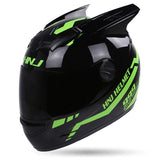 Full Face Helmet for Motocross Capacete Casque Black