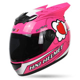 Full Face Helmet for Motocross Capacete Casque Black