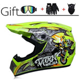 2020 Super Light Helmet Motorcycle Racing Bicycle Helmet Cartoon Children ATV Dirt bike Downhill MTB DH cross Helmet capacetes