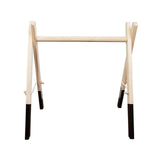 Nordic Style Wooden Baby Gym Nursery Sensory Toys Gantry Foldable Baby Play Gym Frame Activity Center Hanging Bar Newborn Gift