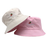 SMILE Bucket Hat Double Sided Bucket Hat Smiling face Unisex Fashion Bob Cap Hip Hop Gorro Men Summer Cap