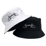 SMILE Bucket Hat Double Sided Bucket Hat Smiling face Unisex Fashion Bob Cap Hip Hop Gorro Men Summer Cap