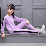 Girls Clothes Autumn Spring Long Sleeve Shirts + Pants Suits Kids Clothes Teen Children Clothing Sets 5 6 7 8 9 10 12 Years