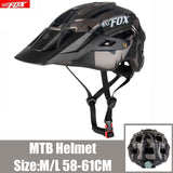 New Batfox Bicycle Helmet for Adult Men Women MTB Bike Mountain Road Cycling Safety Outdoor Sports Safety Helmet