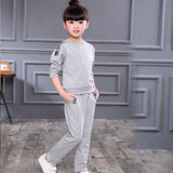 2020 Girls Clothes Autumn Winter Long Sleeve Shirts + Pants Suits Children Clothing Sets Kids Clothes Teen 5 6 7 8 9 10 12 Years