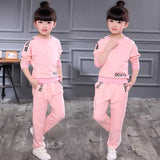 2020 Girls Clothes Autumn Winter Long Sleeve Shirts + Pants Suits Children Clothing Sets Kids Clothes Teen 5 6 7 8 9 10 12 Years