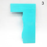 1pc Cream Scraper Irregular Teeth Edge DIY Scraper Cake Decorating Fondant pastry cutters Baking Spatulas Tools