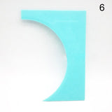 1pc Cream Scraper Irregular Teeth Edge DIY Scraper Cake Decorating Fondant pastry cutters Baking Spatulas Tools