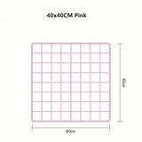 Ins Nordic Home Wall Decoration Iron Grid Decor Photo Frame Postcards DIY Wall Art Display Storage Rack Holder Shelf Organizer