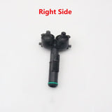 Front Bumper Headlight Washer Cover Cap + Head Lamp Washer Nozzle Spray